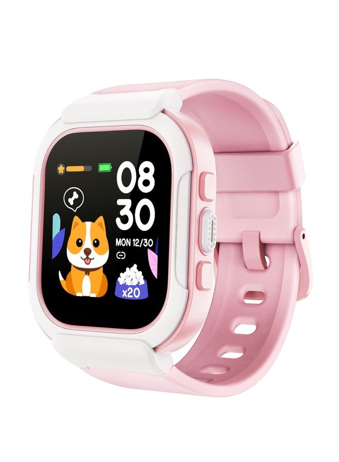 Compare Cloudpoem Smart Watch for Kids Girls Boys, Kids Watch Fitness Tracker Watch with Pedometer Heart Rate Monitor Sleep Tracker Alarm Clocks Puzzle Games Calculator IP68 Waterproof, Kids Gift Pink at KSA Price