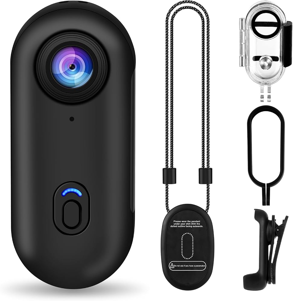 i3 4K Thumb Action Camera, Small Size, Mount…