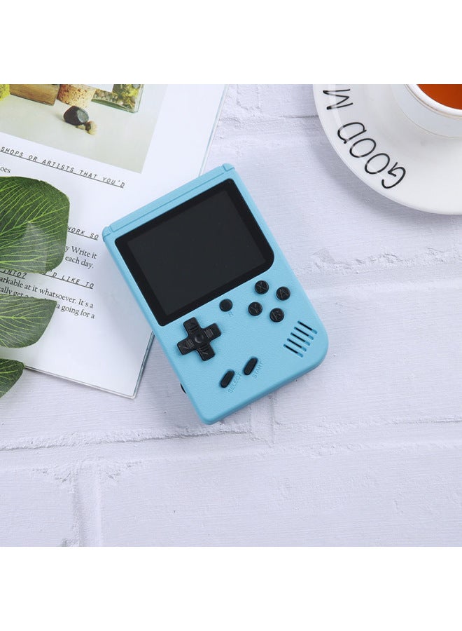 Compare 500inone Classic Mini Handheld Children Student Nostalgic Toy Hot Macaron Handheld Game MachineProduct Color:Doubles With HandleModel:?Macaron Blue? 500inone Game Machine at KSA Price