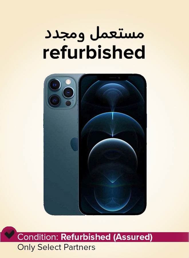 Compare Refurbished  iPhone 12 Pro Max 256GB Pacific Blue 5G  International Version at KSA Price