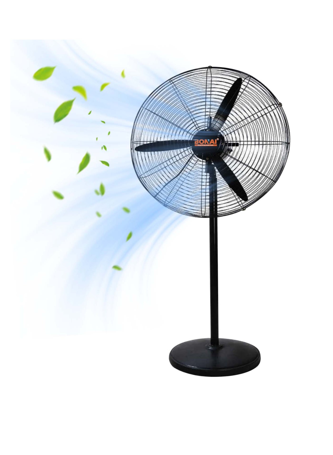 Compare Industrial Cooling Fan Quiet, EnergyEfficient 230W Fan for Large Spaces 145 m³min Airflow26Inch Oscillating Stand Fan at KSA Price