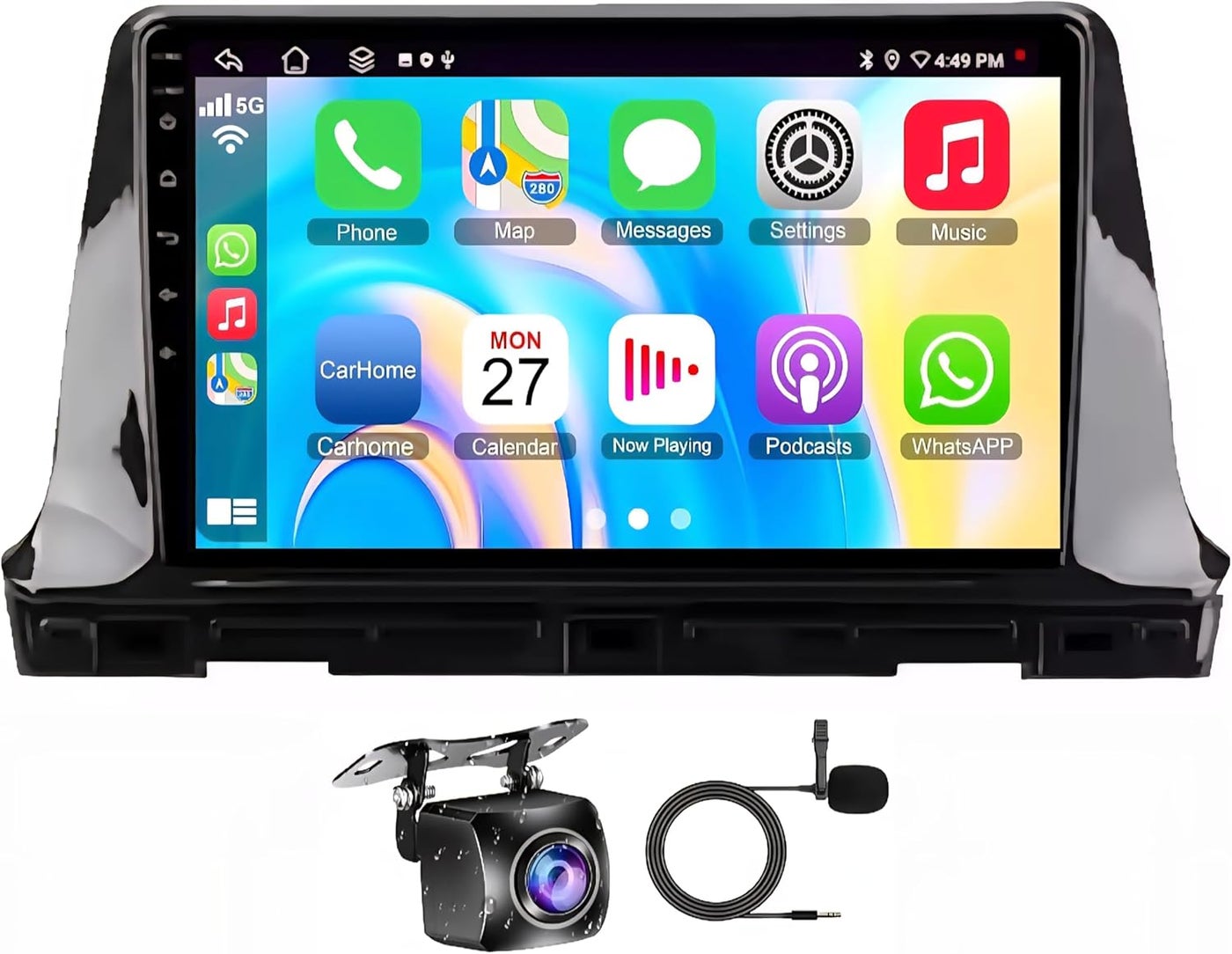 Compare VIEREX Kia Seltos Car Stereo with Wireless Carplay at KSA Price