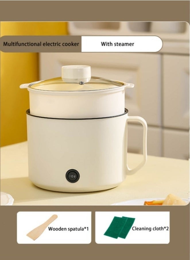 Hot Pot Electric, 1.8L Portable Mini Electric…