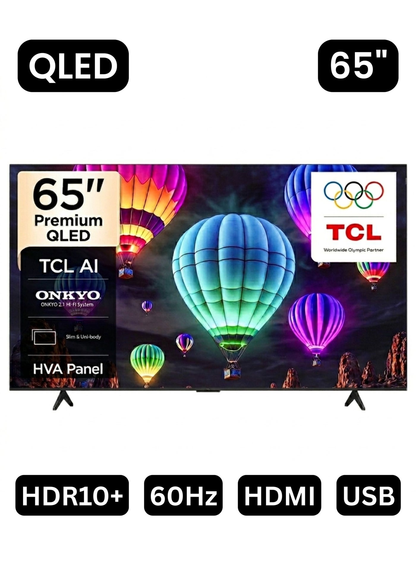 65-inch T69D Premium QLED 4K Smart TV (2026 UAE Version)…