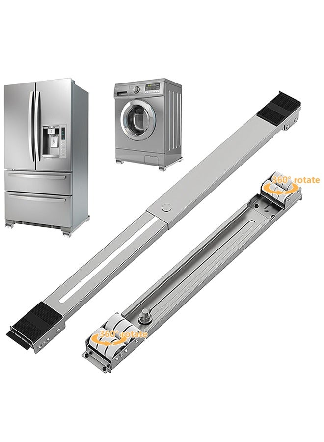 Compare Complete Appliance Moving Kit with 28 Rollers , HeavyDuty Extendable Mover Tools with 360° Swivel Wheels & AntiSlip Base for Washing Machine, Refrigerator at KSA Price