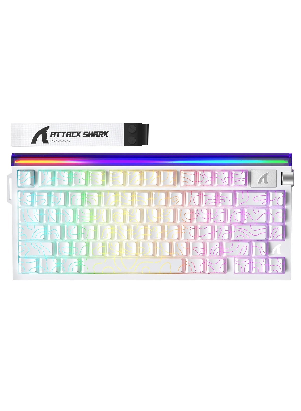 ATTACK SHARK R85HE Wired 75% Hall Effect Rapid…