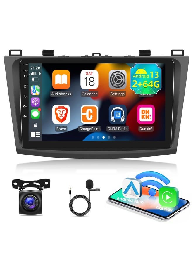 [2G+64G] Car Radio for Mazda 3 2009-2013,…