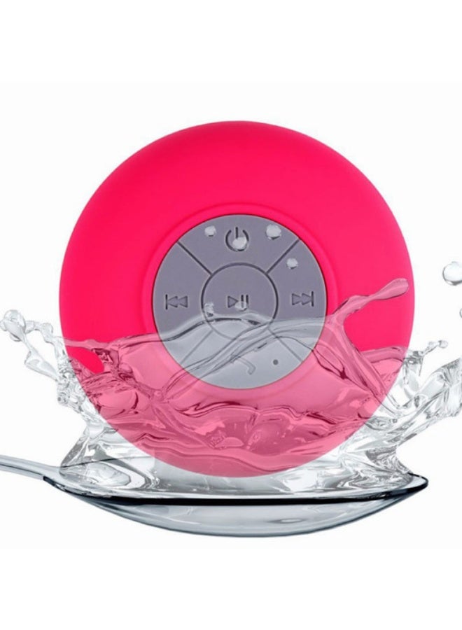 Compare Portable Waterproof Bluetooth Speaker with Suction Cup – 2025 Upgraded HiFi Sound, Bass Boost, Builtin Microphone, HandsFree Calling, ShowerCarOutdoor Speaker, USBC – Red at KSA Price