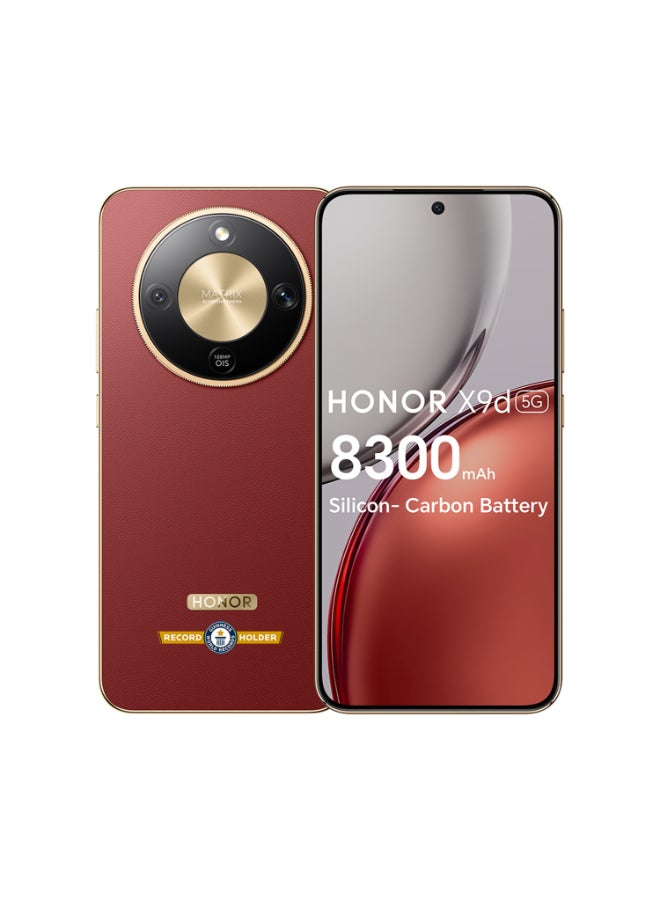 X9d 5G Dual SIM 8GB RAM 256GB Reddish…