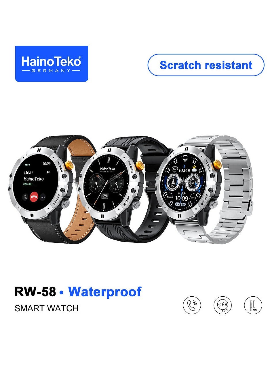Haino Teko RW-58 Waterproof Smartwatch With Largescreen…