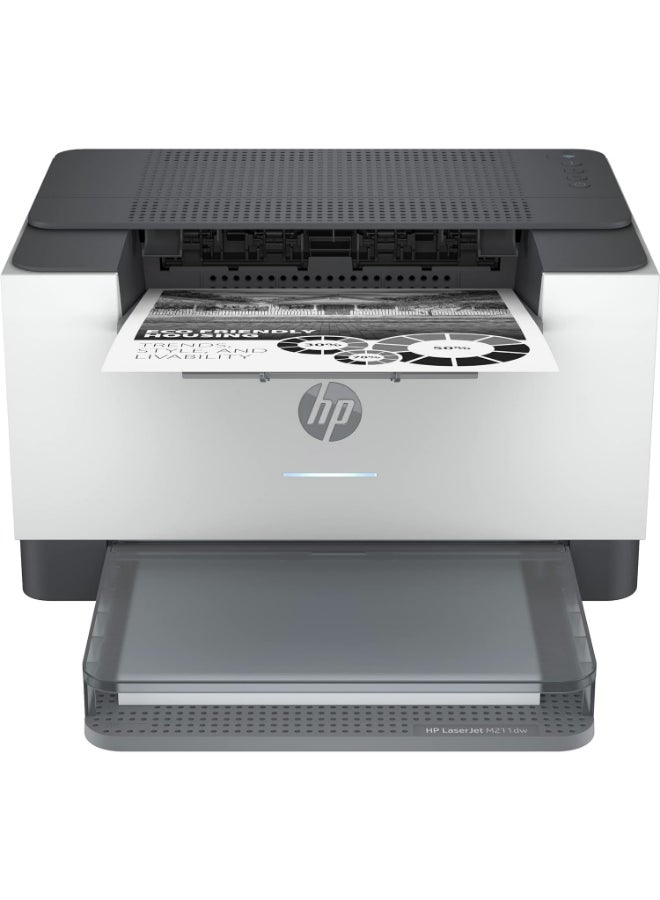 Compare Duplex LaserJet Printer M211Dw With Compact Size, Energy Efficiency, DualBand WiFi, UpTo 29ppm, A4 Printing, USB Port, Ethernet Port & Smart Illuminated Buttons Grey at KSA Price