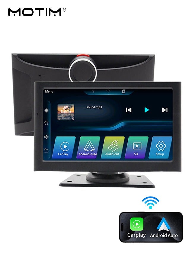 7 inch Wireless Carplay, IPS HD Touchscreen…