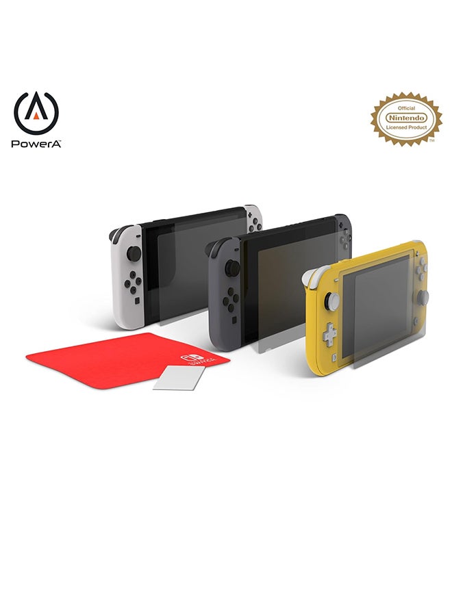 PowerA Anti-Glare Screen Protector Family Pack with…