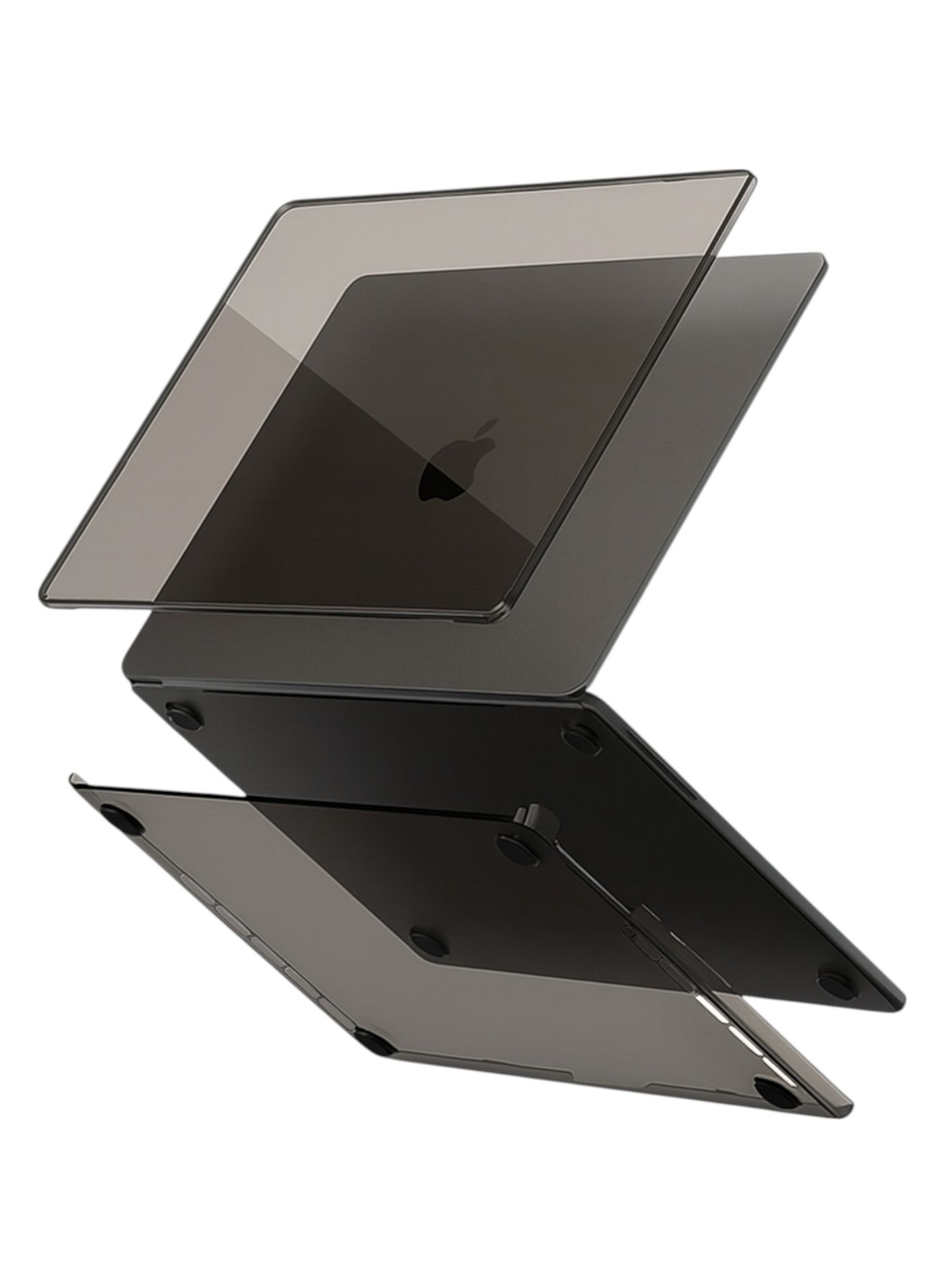 Compare MacBook Pro 16 Inch Case 2021–2025 – Compatible with M1M2M3M4 Pro & Max – A2485, A2780, A2991, A3186, A3403 – Laptop Protective Plastic Hard Shell Cover, Smooth Shiny, Smoky Black at KSA Price