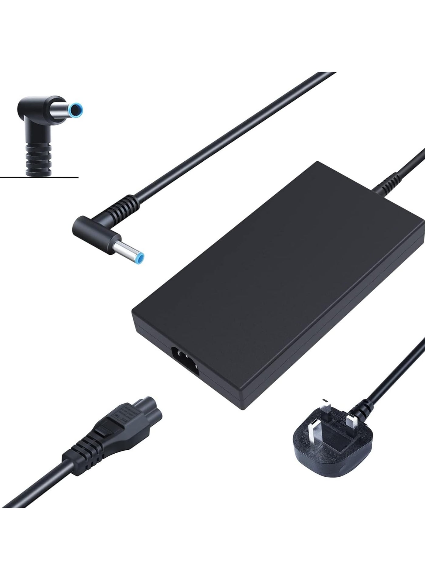 Compare HP Laptop Charger 200W 19.5V 10.3A Power Supply Adapter for HP Omen 15 17,Envy 15 17,Pavilion Gaming 15 16 17, ZBook Fury Create Studio 15 17 G3 G4 G5 G6 G7 G8,TPNLA21 TPNDA10 ADP200HB B?4.5*3mm? at KSA Price
