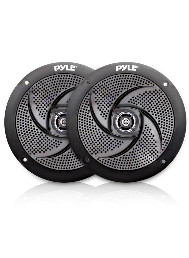 Low-Profile Waterproof Marine Speakers - 240W 6.5…