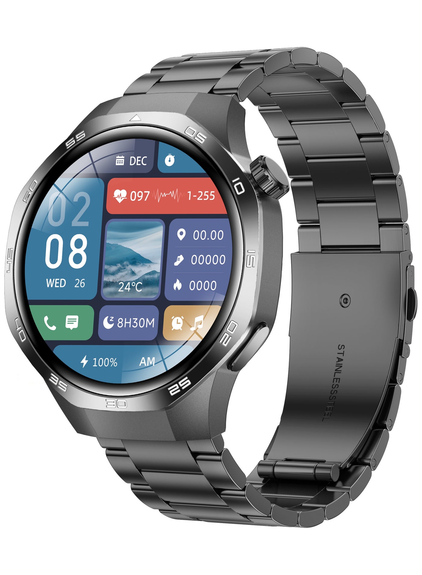 Men's Smart Watch, Fashion Business Watch, 1.53-Inch…