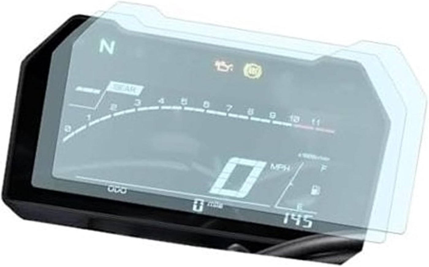 Wivplex Motorcycle Dashboard Screen Protector for…