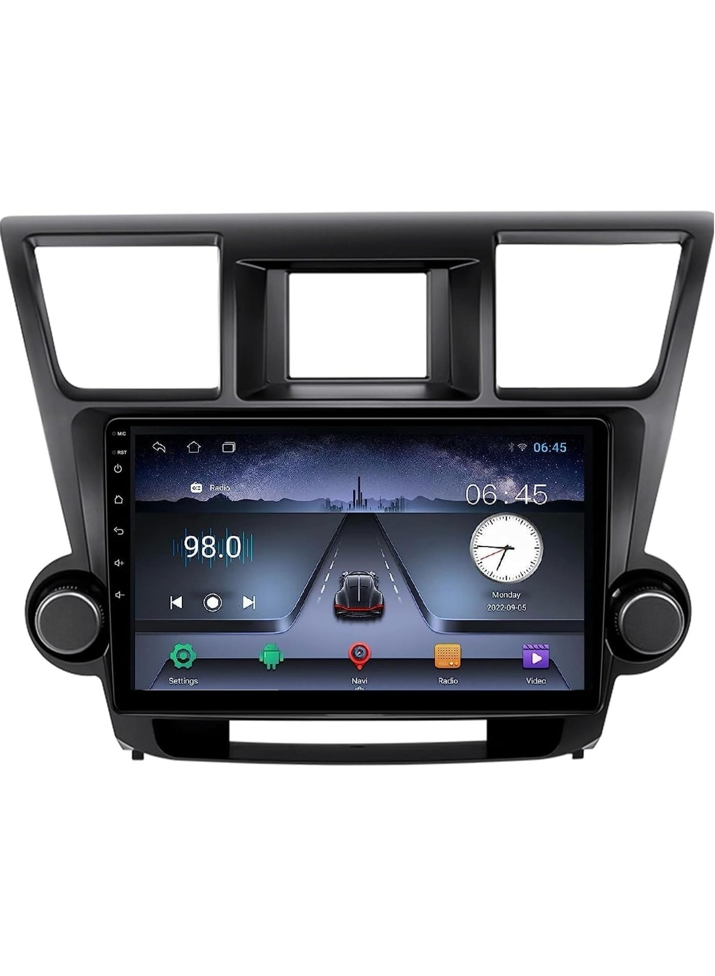 Compare Android Car Stereo for Toyota Highlander 20082014 6GB RAM 128GB ROM Support SIM Card, Carplay, MLink WiFi BT, Radio GPS, 10 Inch IPS Touch Screen with AHD Camera Included at KSA Price