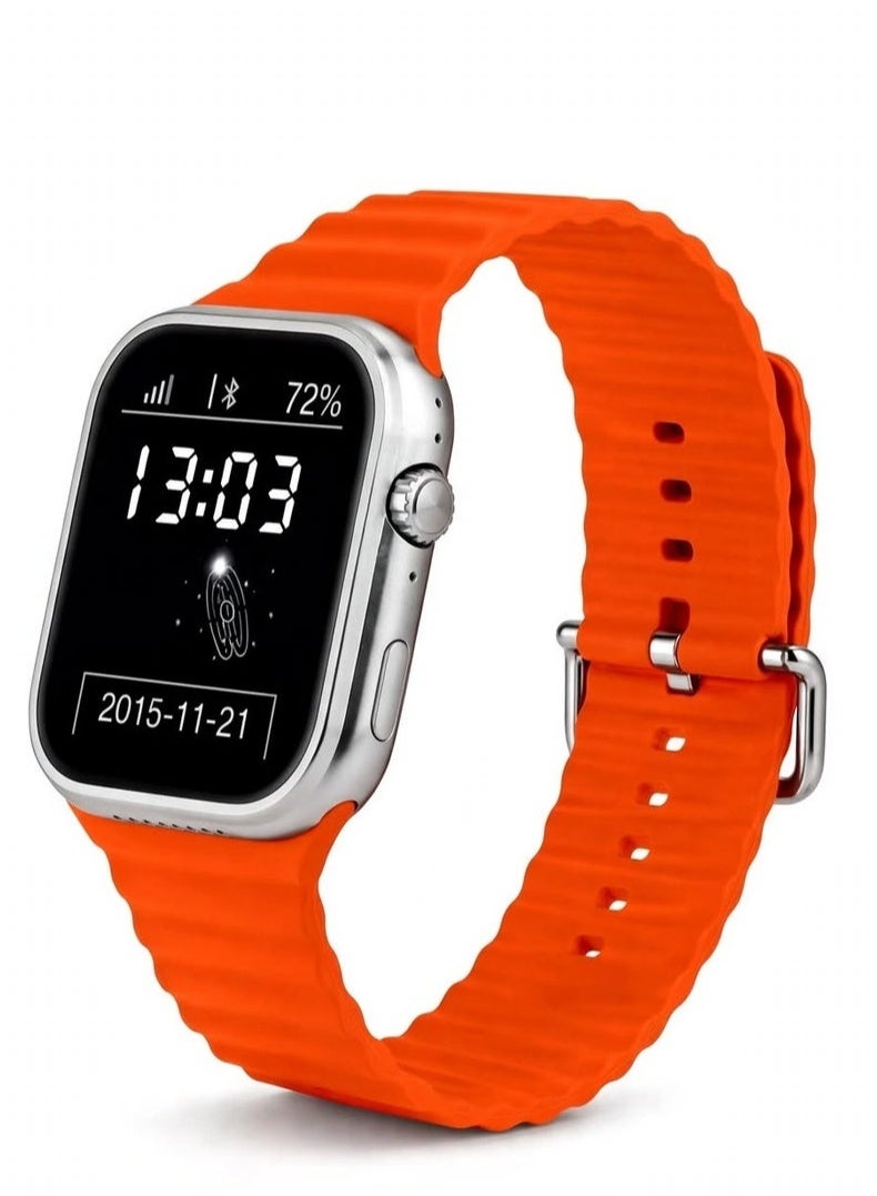 Compare C90 Ultra 4G Smartwatch with SIM Card Support, YouTube TikTok Facebook WhatsApp, Dual Straps, Ocean Strap, Android Smart Watch with Touch Display at KSA Price