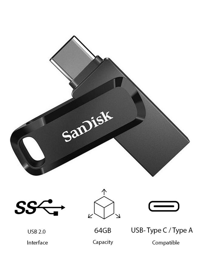 SanDisk Ultra Dual Drive Go USB Type-C 64GB…