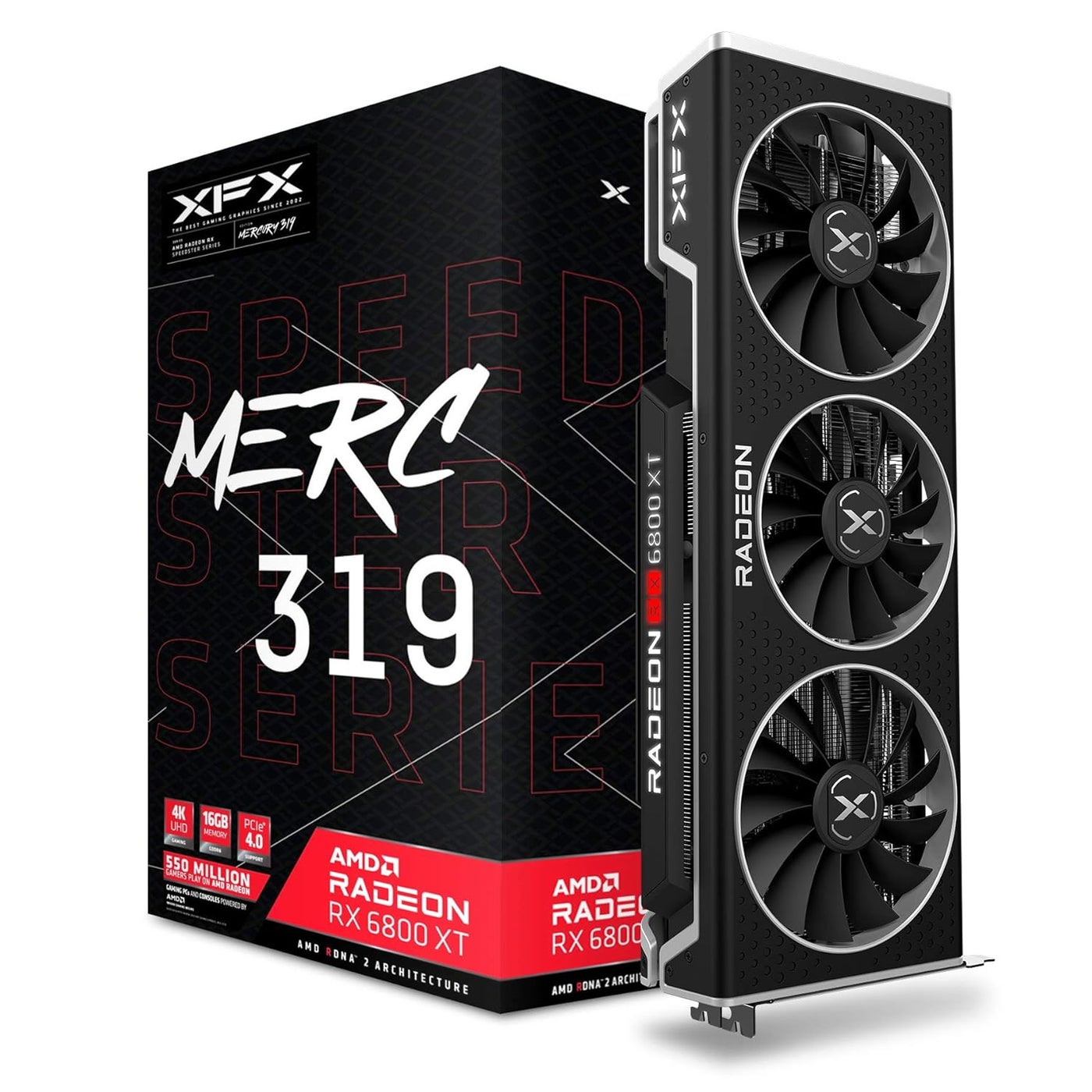 Compare Speedster SWFT309 Radeon RX 6700 Gaming Graphics Card with 10GB GDDR6 HDMI 3xDP, AMD RDNA 2 RX67XLKWFDV at KSA Price