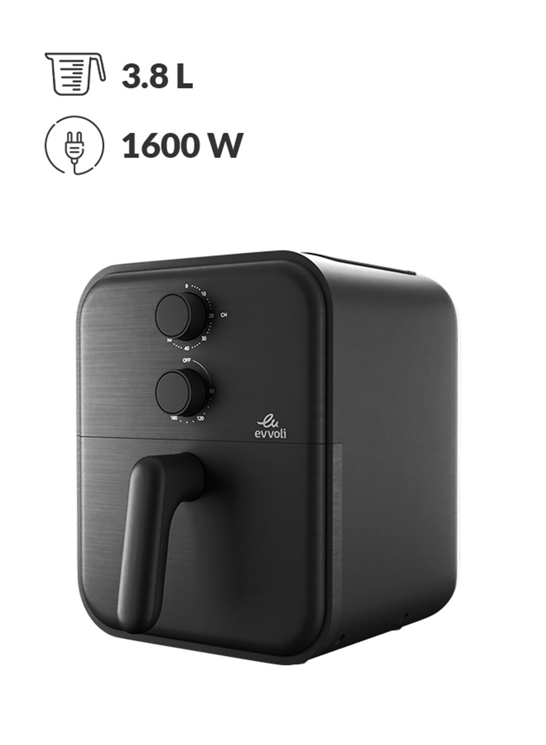 4L Air Fryer, Compact Design, Fast Crispy Cooking,…