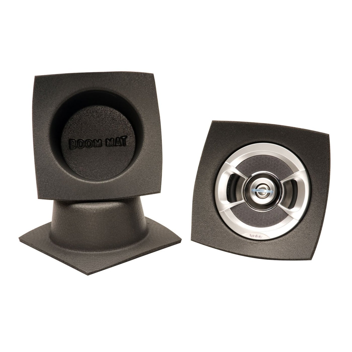 Compare Design Engineering 050330 Boom Mat Speaker Baffles 65 Round Pack of 2 Black at KSA Price