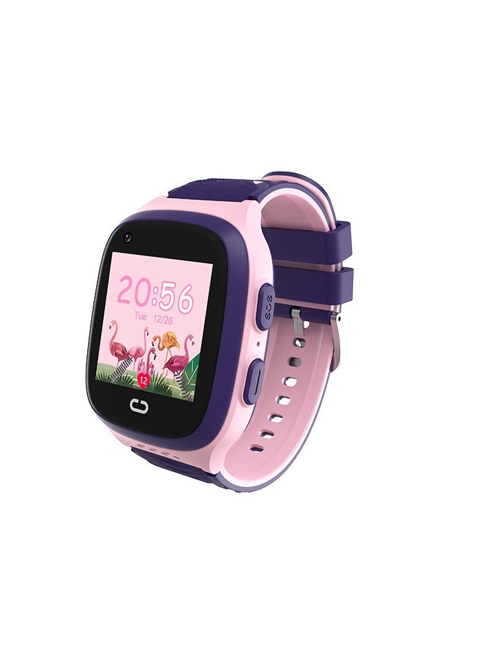 Compare LT31 Childrens HighQuality Smartwatch with GPS, WiFi, Video Call, SOS, IP67 Waterproof, Camera, Tracker, Location Phone Pink at KSA Price