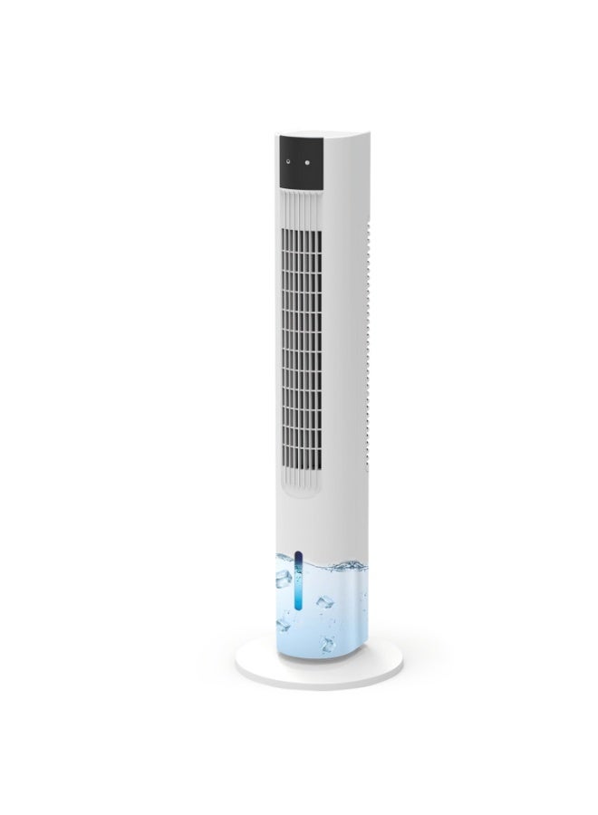 Compare 3in1 Watercooling Tower Fan, Portable Air Conditioner with Humidifier, Evaporative Cooling Fan, 60W, 2L Water Tank, White, Oscillating, 12H Timer, Quiet, EnergyEfficient, for Home, Office, Bedroom, Kitchen at KSA Price
