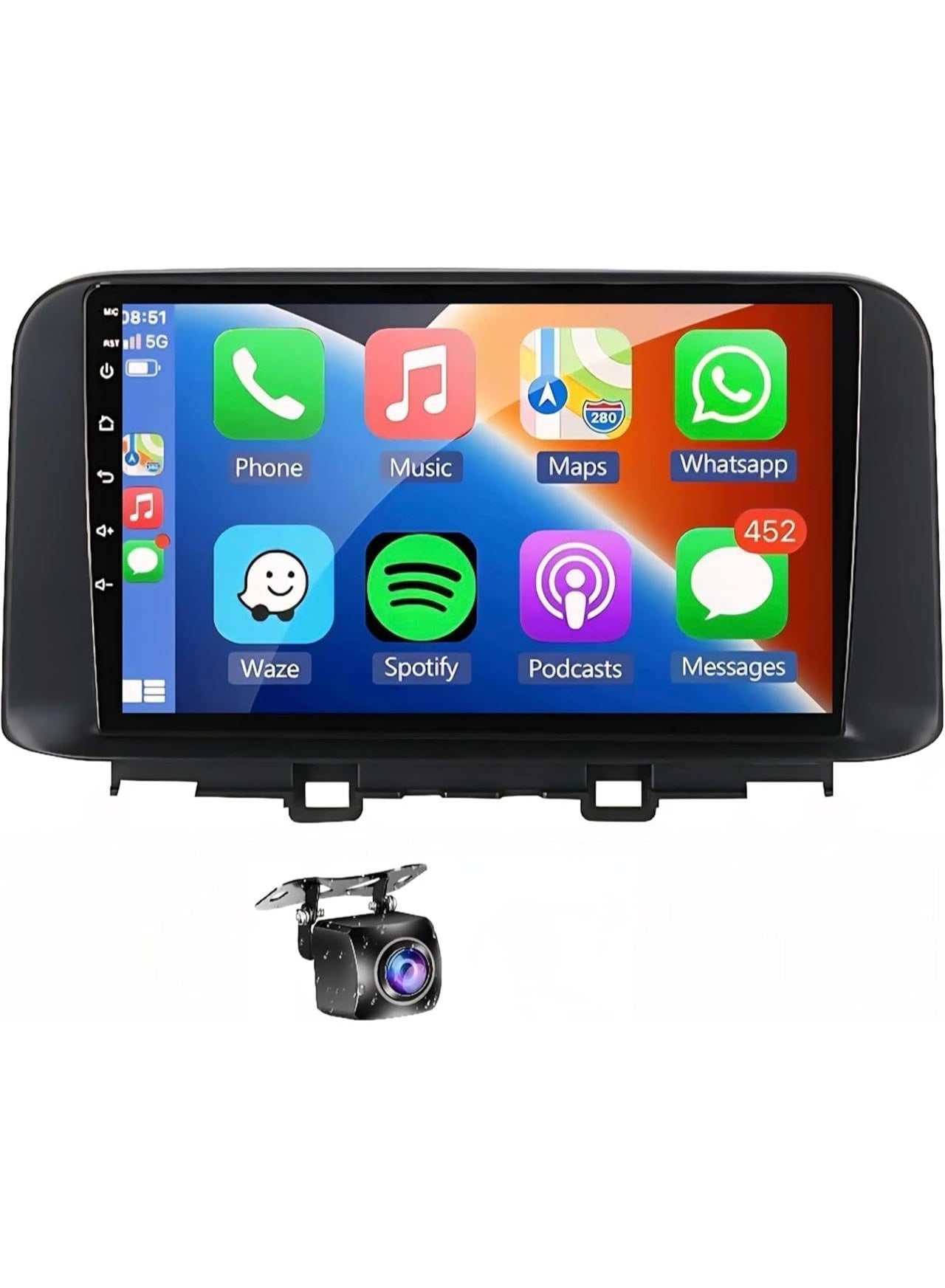 Compare Android Car Stereo for Hyundai Kona Encino 20172019 1GB RAM 32GB ROM MLink WiFi BT, Radio GPS, 9 Inch IPS Touch Screen with AHD Camera Included at KSA Price