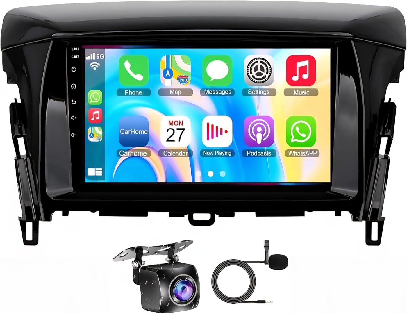 VIEREX Eclipse Android Car Stereo with HD Reverse…