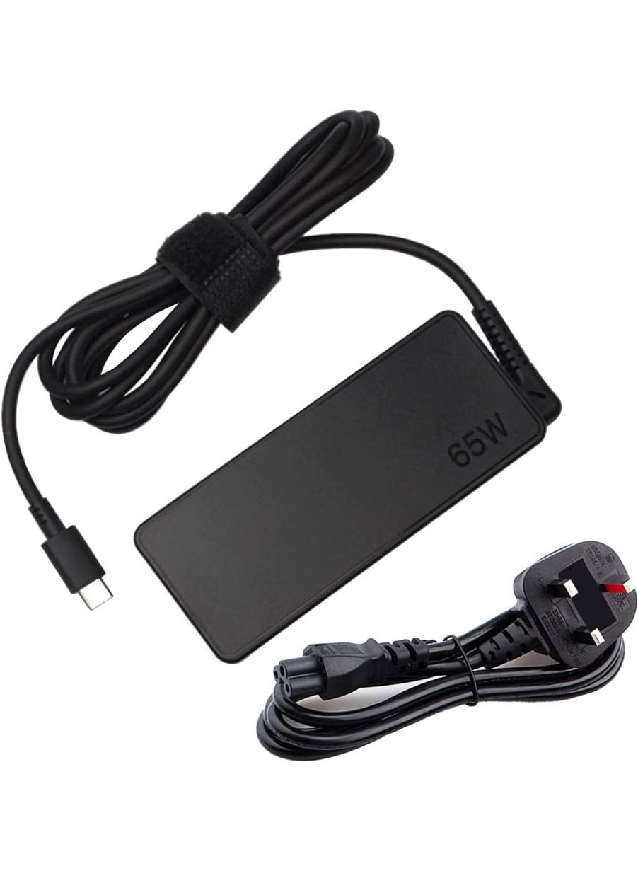 65W USB Type C Travel Power Replacement Adapter…