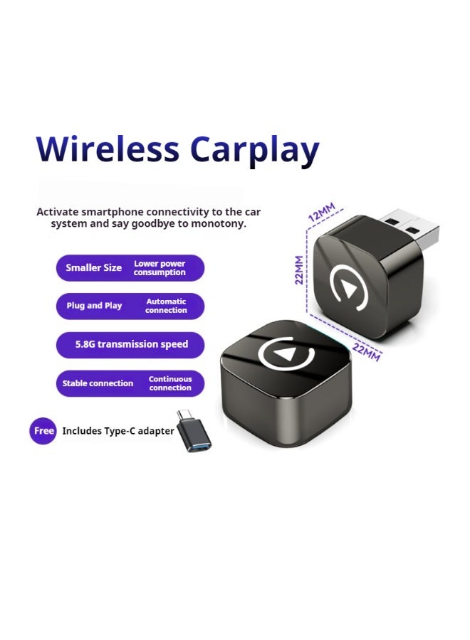 Compare 2 in 1 Android Auto Wireless Adapter & Wireless CarPlay Adapter Plug & Play at KSA Price