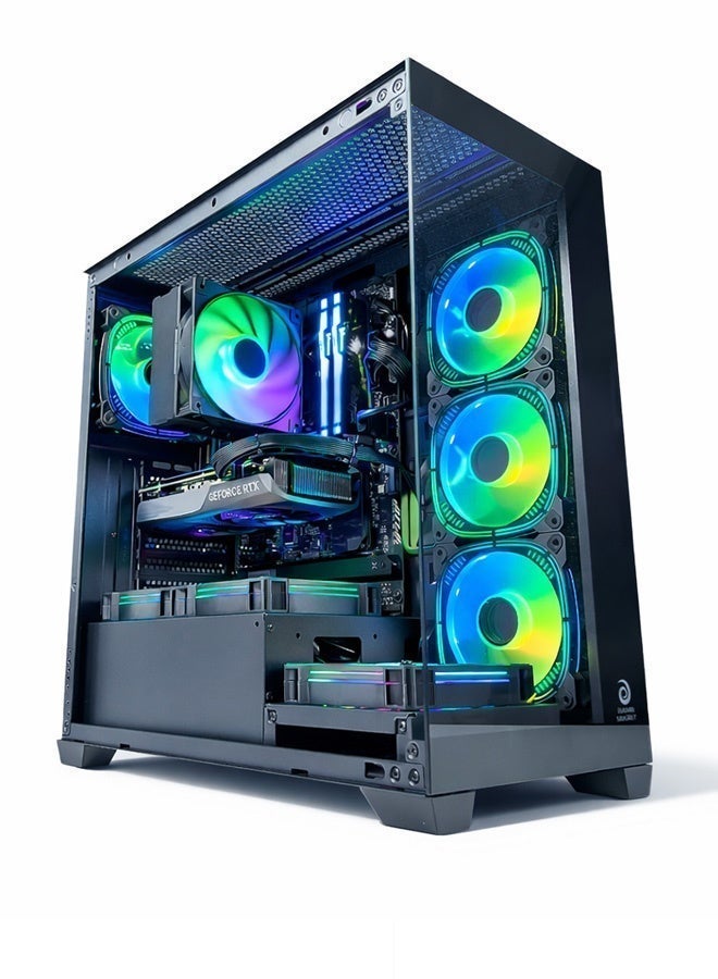Compare Nova Gaming PC  Intel Core i514400F | GeForce RTX 5050 8GB GPU | 16GB DDR4 RAM1TB NVMe SSD | Air CoolerH610 MB500W 80+ PSU | WiFiBluetoothWindows 11 Pro | Game Sekret Desktop Computer | 1 Y at KSA Price