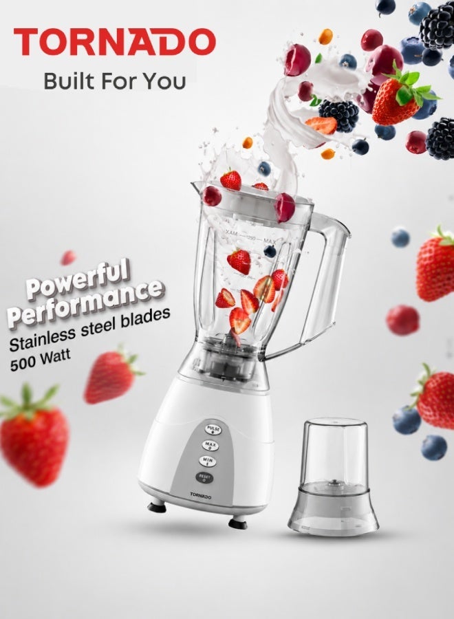TORNADO Electric Blender 500 Watt 1.5 Liter…