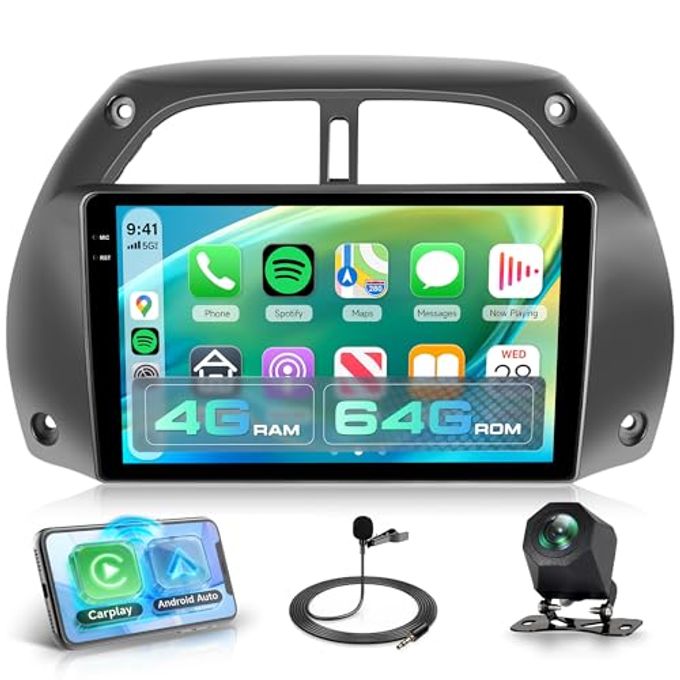 4G+64G Rimoody Car Stereo For Toyota Rav4 2001-2006…