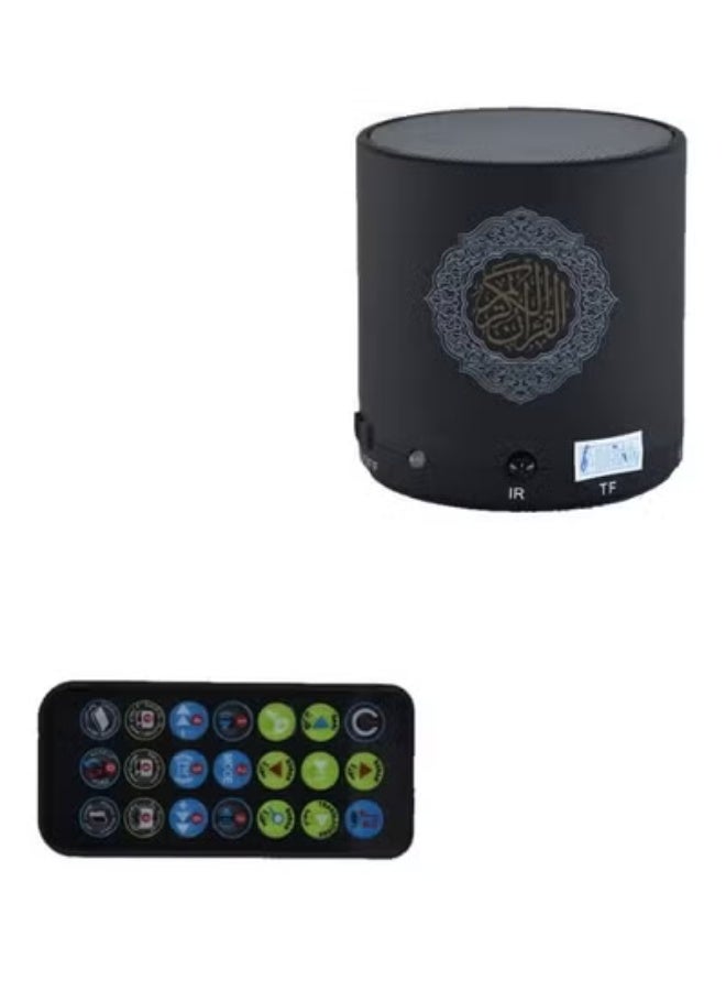 Quran Speaker with Remote Control – Black – Portable…