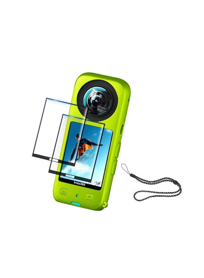 Protection Kit for Insta 360 X3, Silicone…