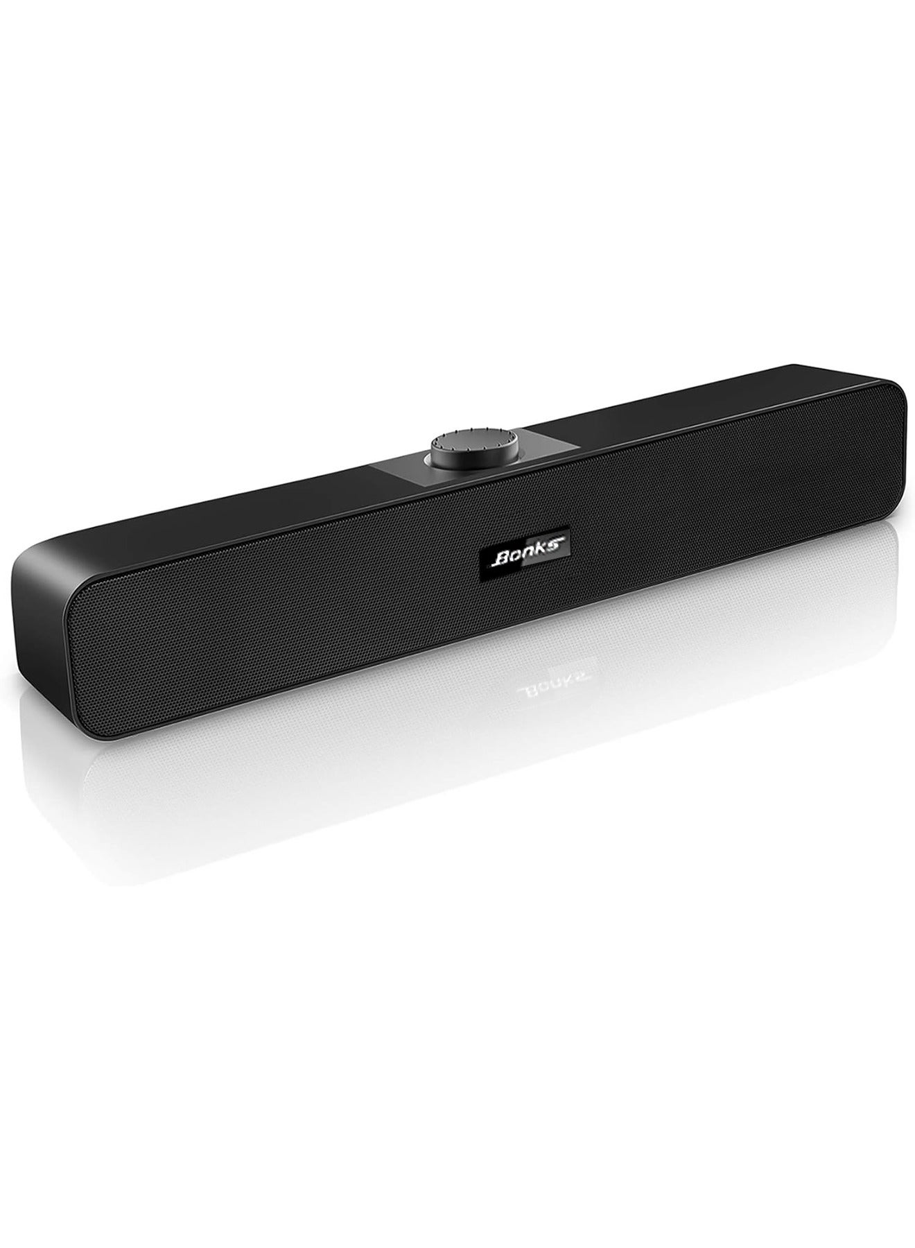 Computer Speakers with 3.5 mm Aux, Small PC…
