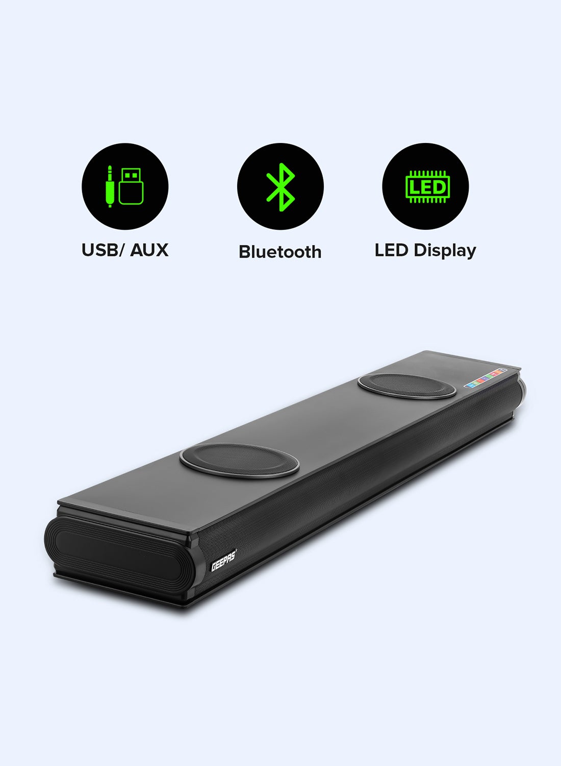 Compare Portable Sound bar System GMS11152 Black at KSA Price