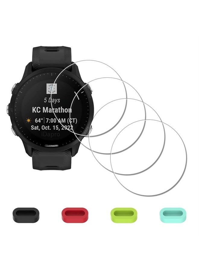 [4 Pack] Screen Protector for Garmin Forerunner…