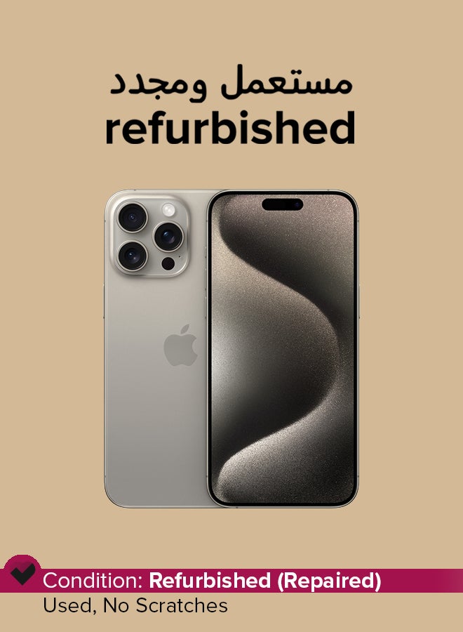 Refurbished - iPhone 15 Pro Max 256GB…