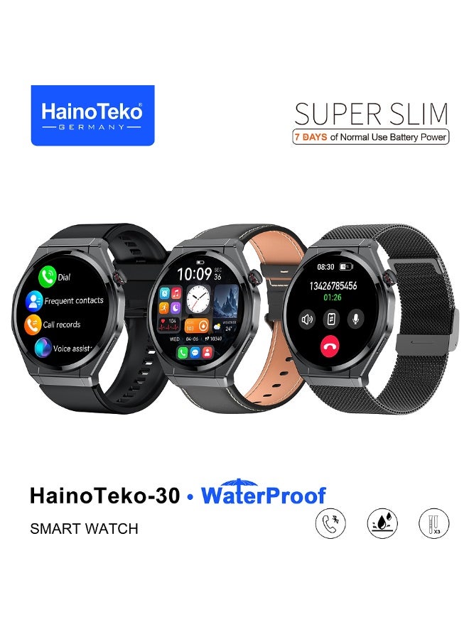 HainoTeko-30 Super Slim Waterproof Design Smart Watch…