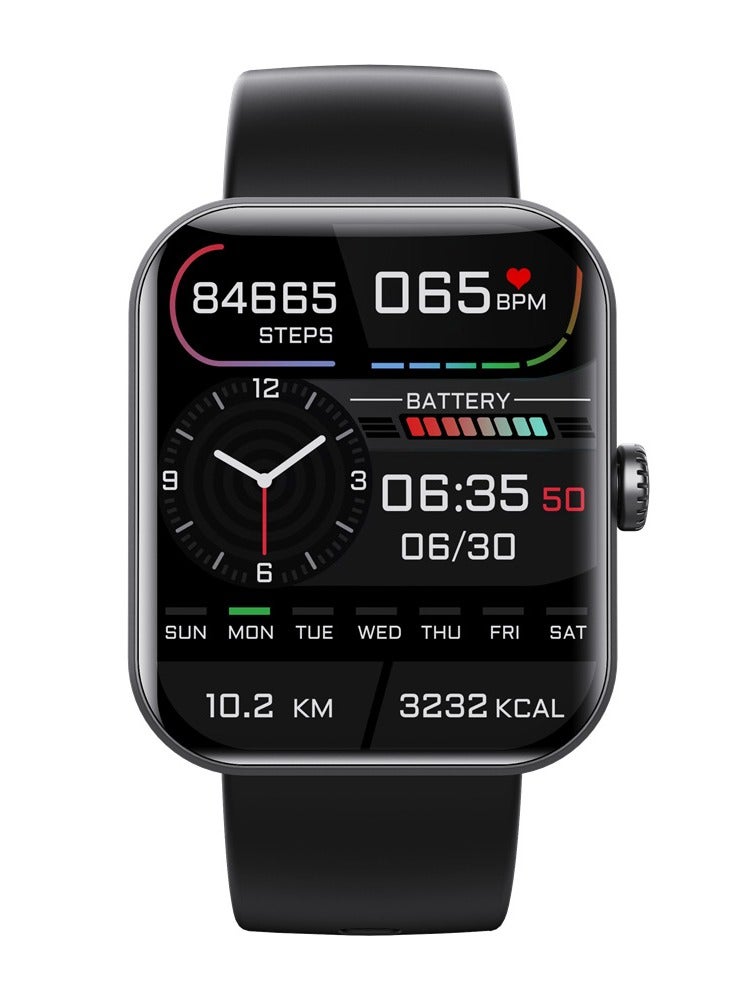 Compare F57L hypoglycemia Monitoring Smartwatch,Noninvasive hypoglycemia Test, Fitness Tracking All Day Stress Monitor, Heart Rate Monitor,Bluetooth Fashion Smartwatch Black at KSA Price