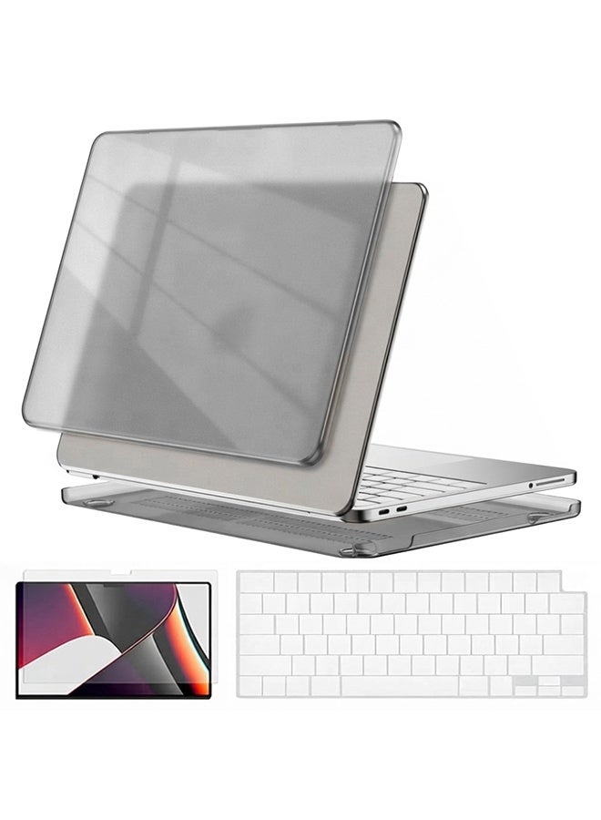 Compare Slim Rubberized Matte Case Compatible with MacBook Neo Case 13 inch 2026 Release Model A3404 – Hard Shell Case with Keyboard Cover & Screen Protector, Grey at KSA Price