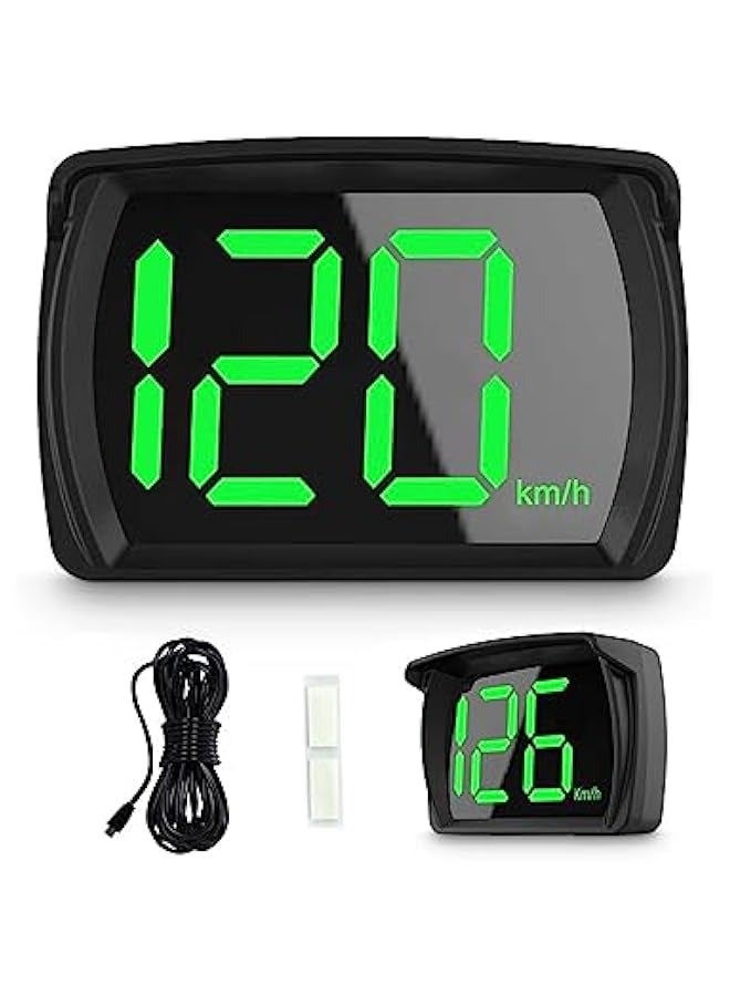 Car HUD Speedometer, Clear Speed Display, Voice…