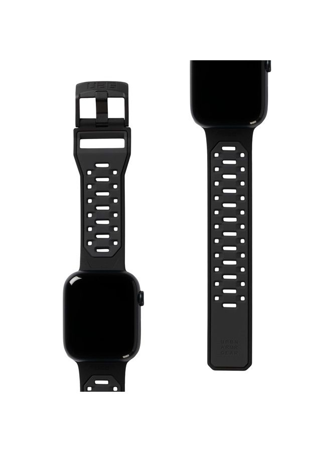 Compare UAG Compatible with Apple Watch Band 49454442mm for iWatch Series UltraSE2817SE Civilian GraphiteBlack New Edition Sport Sweatproof Silicone Adjustable Replacement Strap at KSA Price