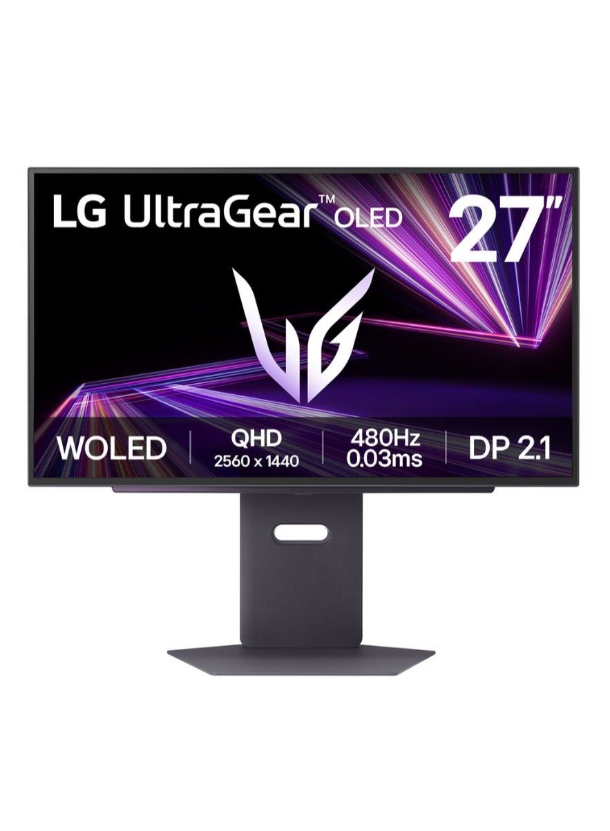 Compare 27 Inch Ultragear OLED Gaming Monitor QHD, 480Hz Refresh Rate, 0.03ms Response Time, DisplayPort 2.1, True Black 400, NVIDIA GSync, AMD FreeSync Premium Pro, HDMI, Display Port, USB  27GX790AB | Black at KSA Price