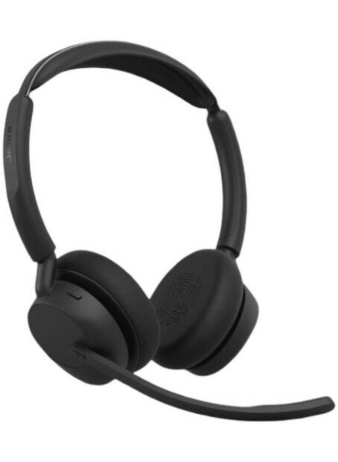Compare Evolve3 45 UC Wireless Stereo Headset, Bluetooth 5.3, Active Noise Cancellation ANC, 3Mic ClearVoice Noise Reduction, Link 390 USBC Adapter, DualDevice Connectivity, 30m Wireless Range, 21H Talk Time, 36H Music, Busylight, FliptoMute Mic, Black | 34599989899 Black at KSA Price